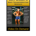 Body Transformation Q&A Seminar Video On Demand Body Transformation Q&A Seminar Video On Demand